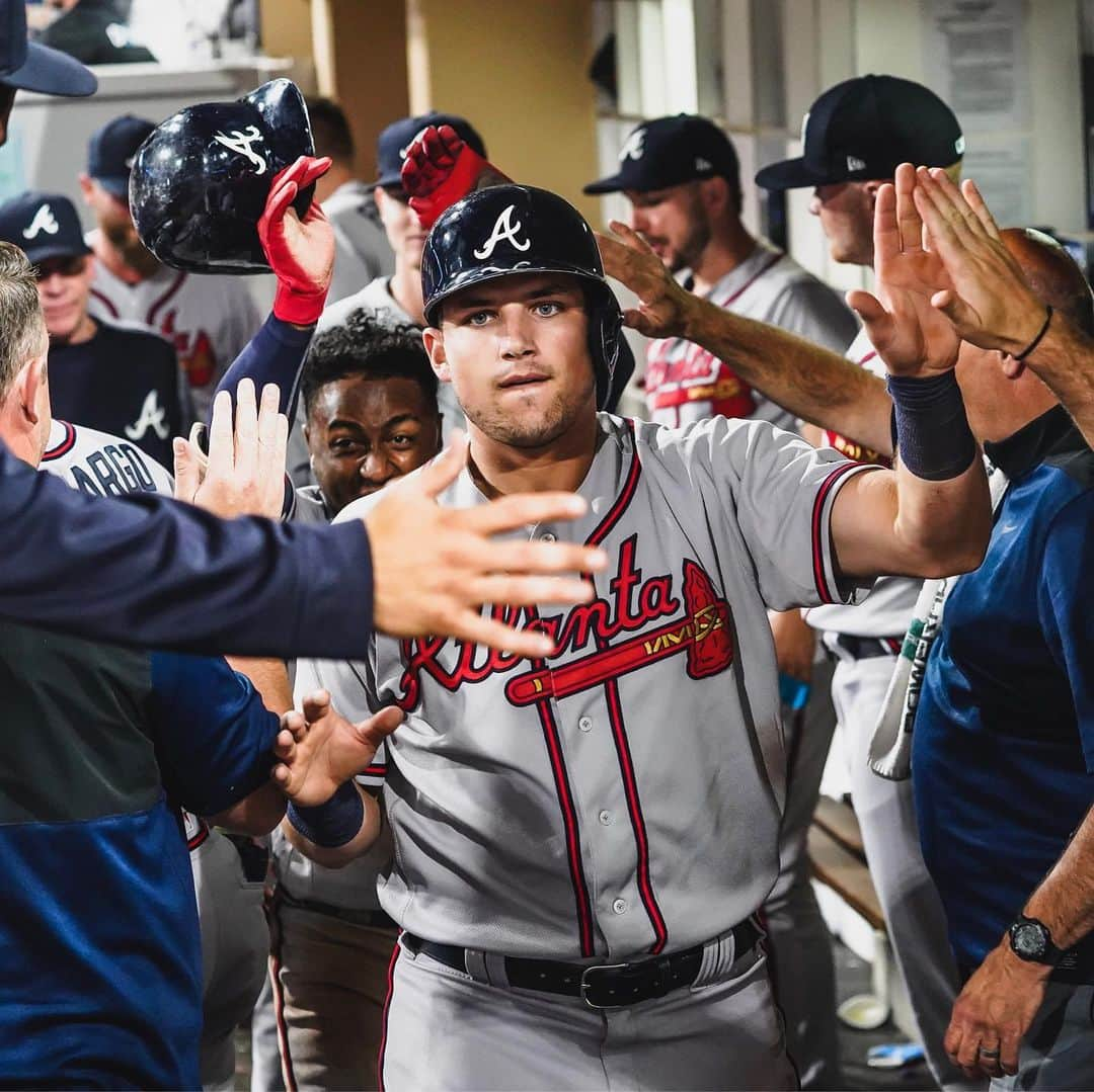 アトランタ・ブレーブスさんのインスタグラム写真 - (アトランタ・ブレーブスInstagram)「Got 👏 it 👏 done 👏 #ChopOn」7月14日 13時55分 - braves