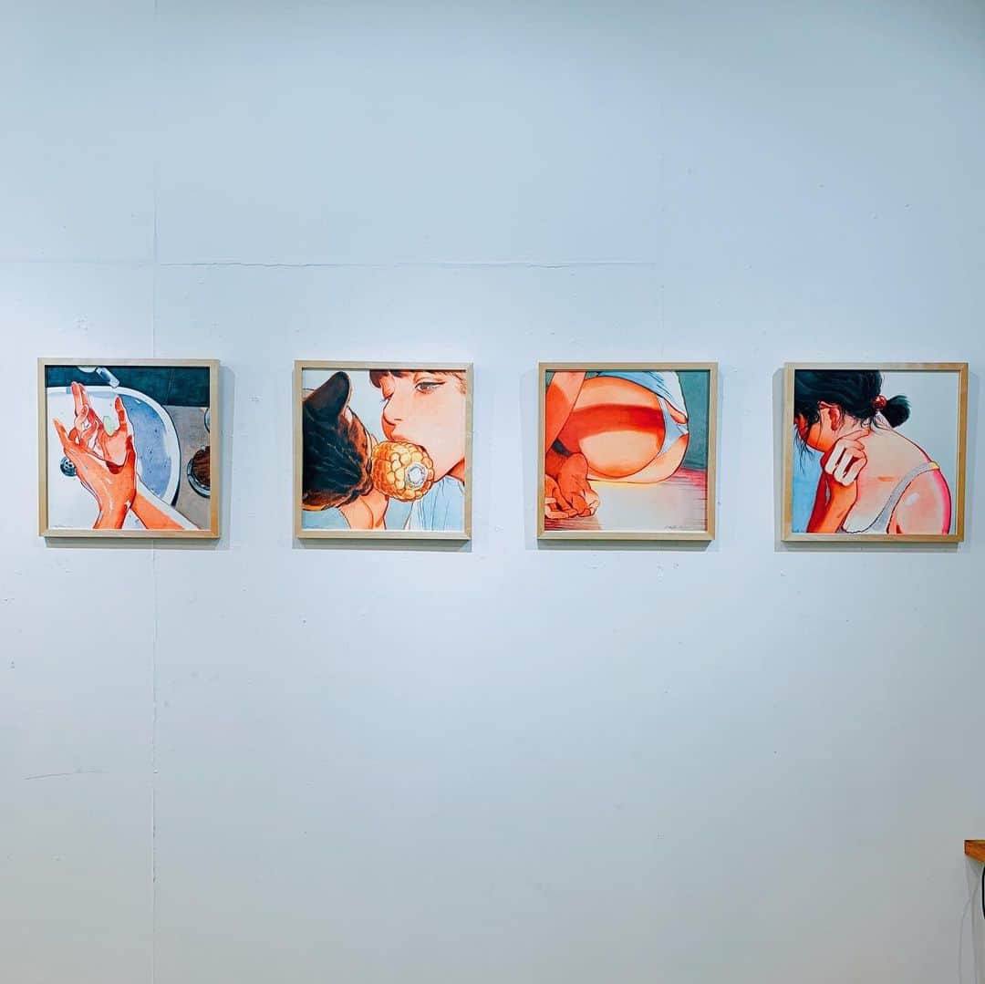 門小雷さんのインスタグラム写真 - (門小雷Instagram)「Today is the last day of “PEEK” exhibition at @galerie_lemonde .  Pop-up exhibition ends tomorrow at Graniph Harajuku . @graniph_official」7月14日 14時46分 - littlethunder