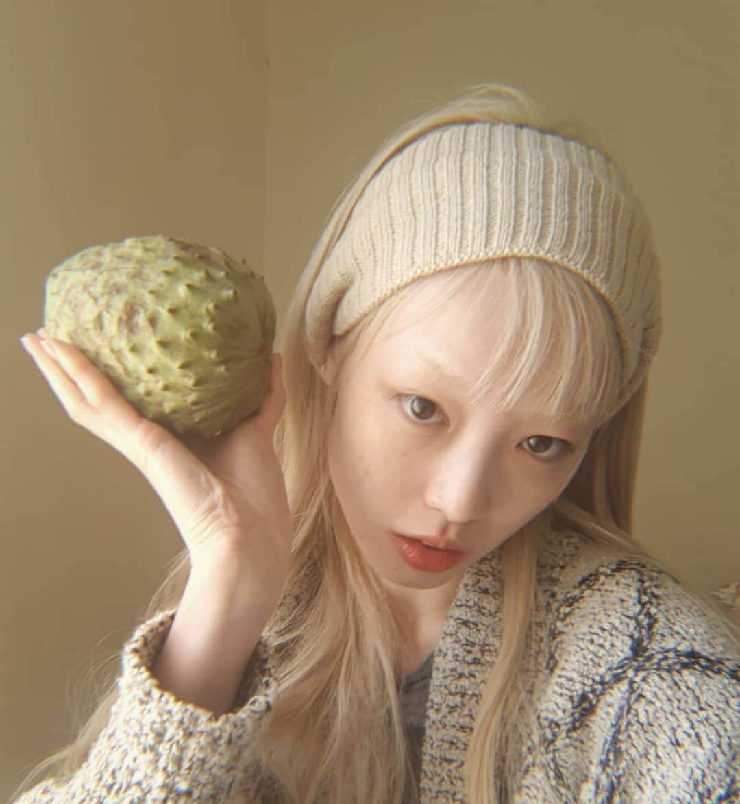 フェルナンダ・リーのインスタグラム：「Apparently these are more frequently called 'cherimoya' as opposed to 'custard apple' (which I am more familiar with). 🤔 Nonetheless they are delicious if you can get a well ripened fruit. 🌞」