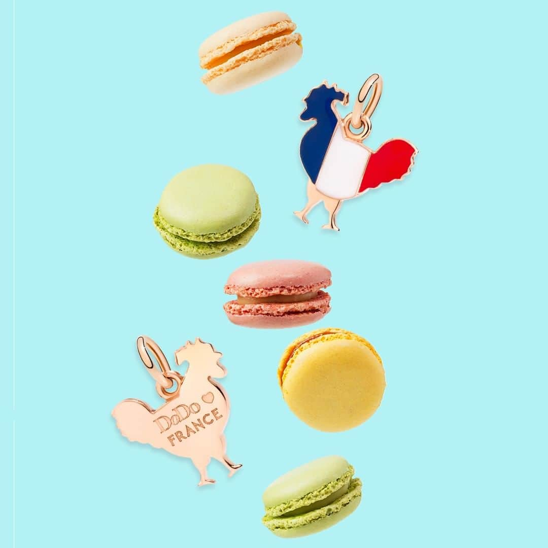 ドドさんのインスタグラム写真 - (ドドInstagram)「Today, macarons for breakfast. Happy 14th of July from DoDo! . . #dodojewels #dodocharm #14july」7月14日 15時31分 - dodojewels