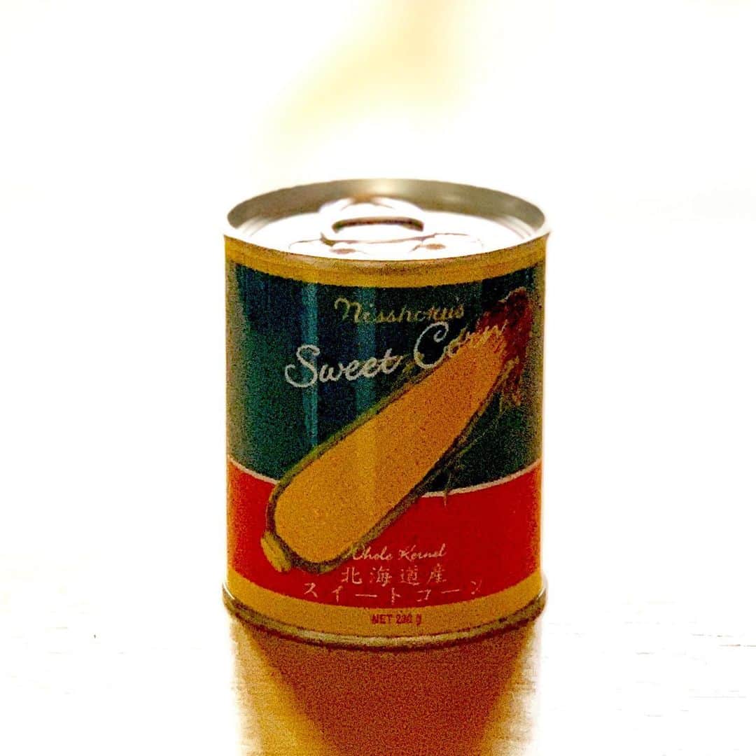 武井義明さんのインスタグラム写真 - (武井義明Instagram)「アヲハタのスイートコーン缶がなくなってしばらく彷徨っている。明治屋でジャケ買いしたこれ、うまいといいなあ。」7月14日 15時24分 - bebechef