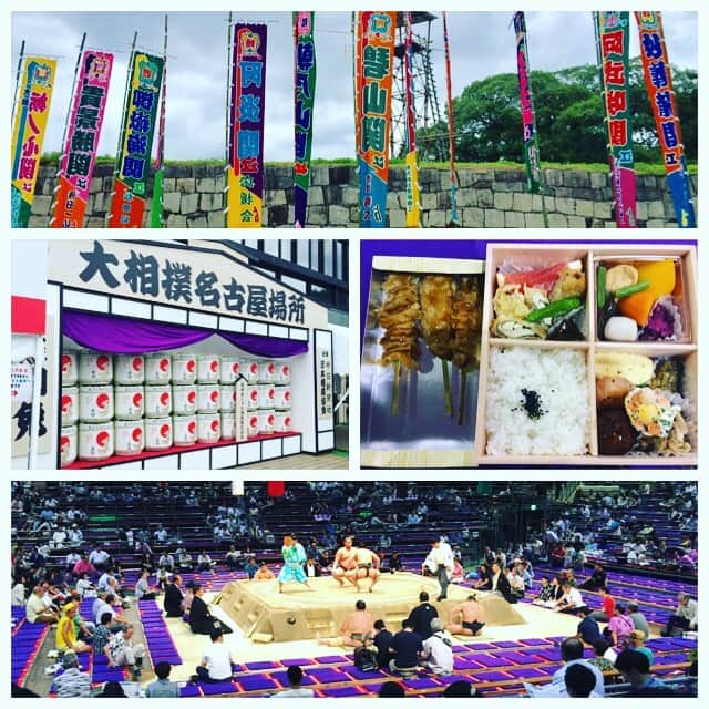 角盈男さんのインスタグラム写真 - (角盈男Instagram)「来ました！ #年一回  #幕下から見ています #名古屋場所  #湘南の海」7月14日 15時24分 - mitsuo_sumi