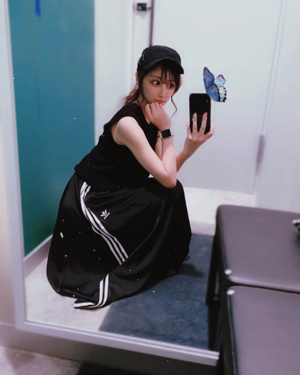 夢咲りおなさんのインスタグラム写真 - (夢咲りおなInstagram)「#adidas 🖤」7月15日 1時23分 - yumerio0906