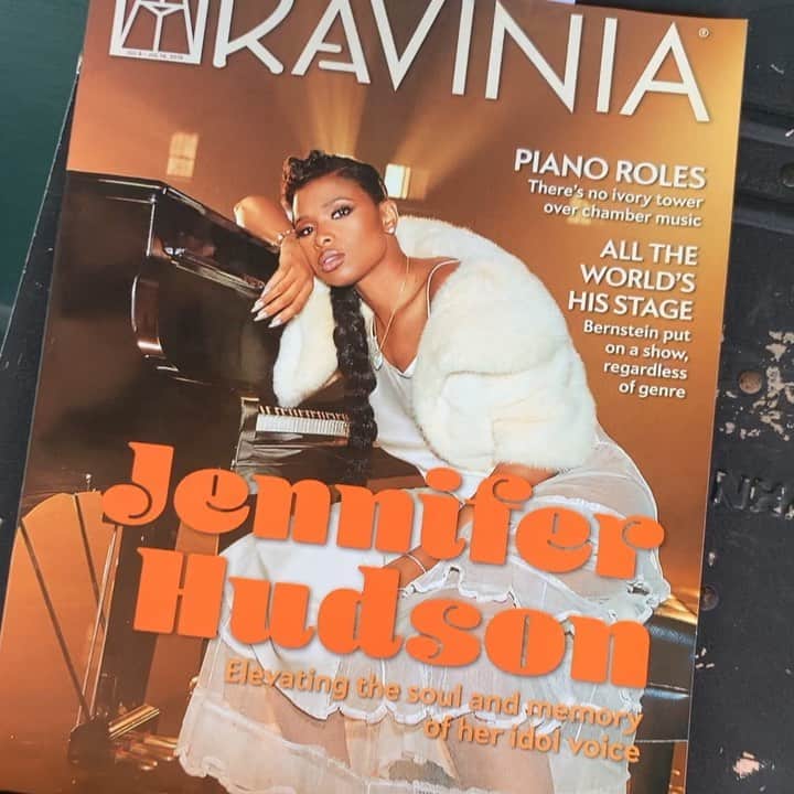 ジェニファー・ハドソンのインスタグラム：「Are you coming to see me today ? Your got your ticket ? @raviniafestival」