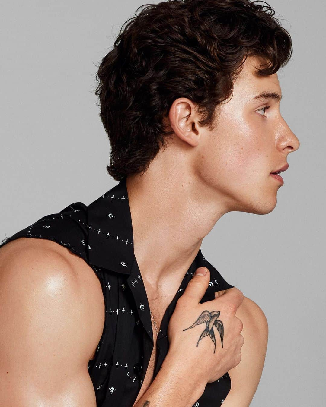 ジャスティン・キャンベルのインスタグラム：「Shawn for @vmagazine」