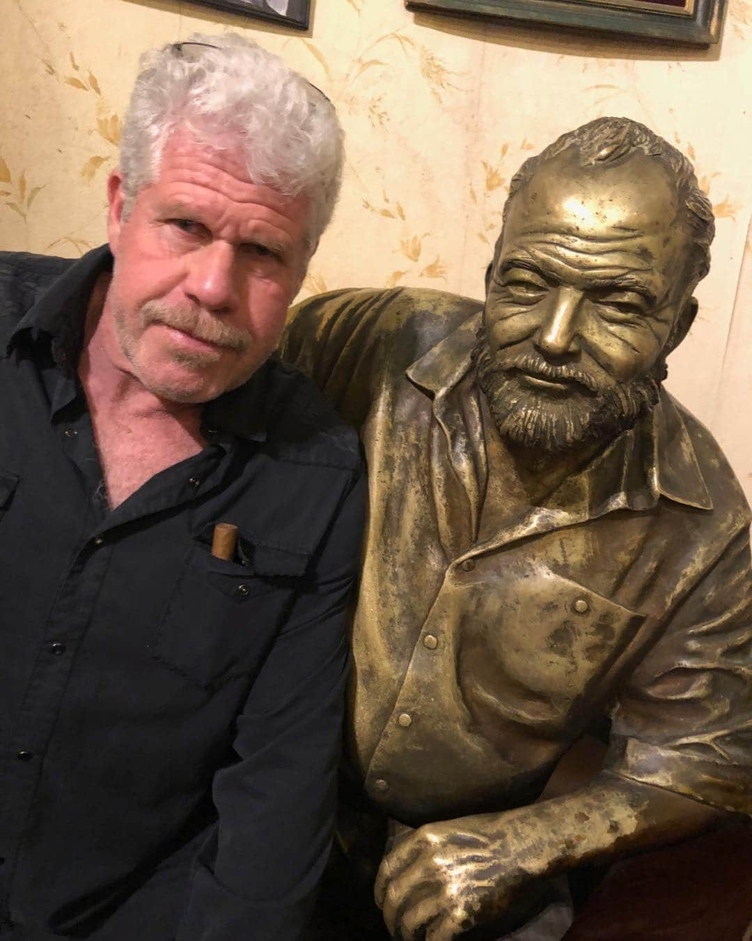 ロン・パールマンさんのインスタグラム写真 - (ロン・パールマンInstagram)「Bert & Ernie」7月15日 2時24分 - perlmutations