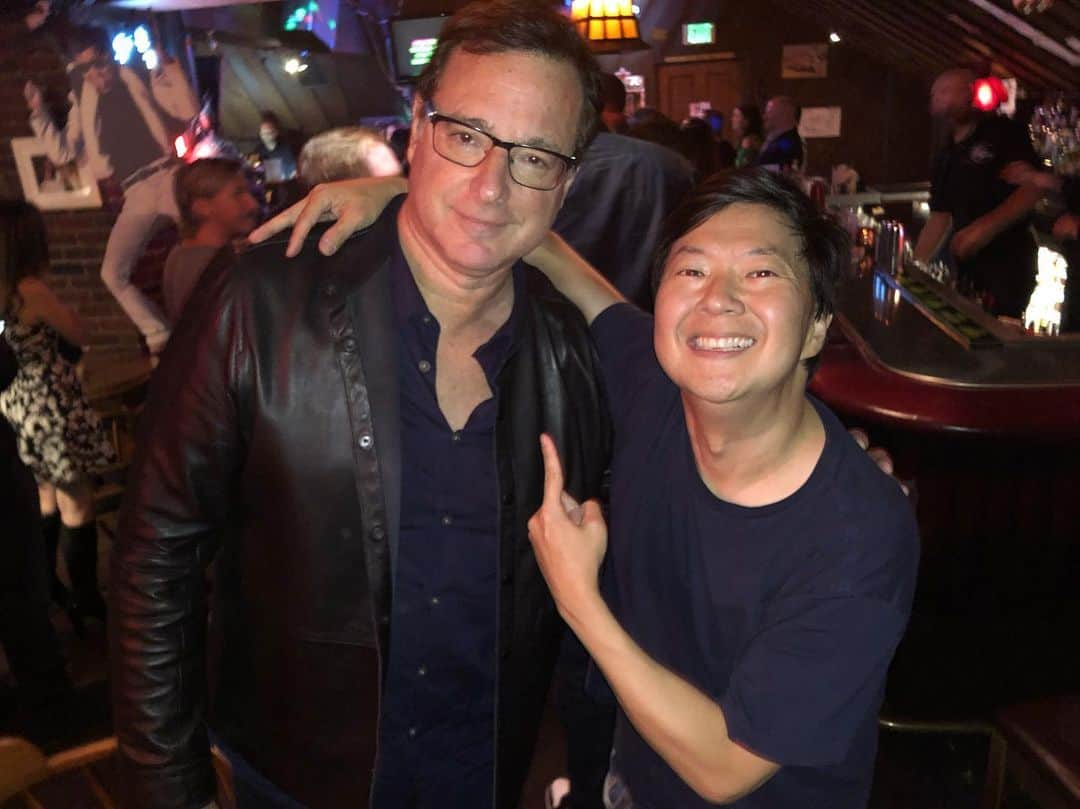 ボブ・サゲットさんのインスタグラム写真 - (ボブ・サゲットInstagram)「Such a nice time celebrating the birthday of the sweetest guy in the world, @kenjeong - When he smiles and points at me like that, I gotta admit, I get a little twitchy in my jeans.」7月14日 17時48分 - bobsaget