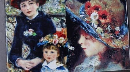 청담 수케이크 (atelier soo)さんのインスタグラム写真 - (청담 수케이크 (atelier soo)Instagram)「ㅡ 오늘 Renoir 작품에빠진날 🍃🍃⚜️ 식용으로프린트해놓는중에 인쇄되는소리좋아 🎼」7月14日 18時20分 - soocake_ully