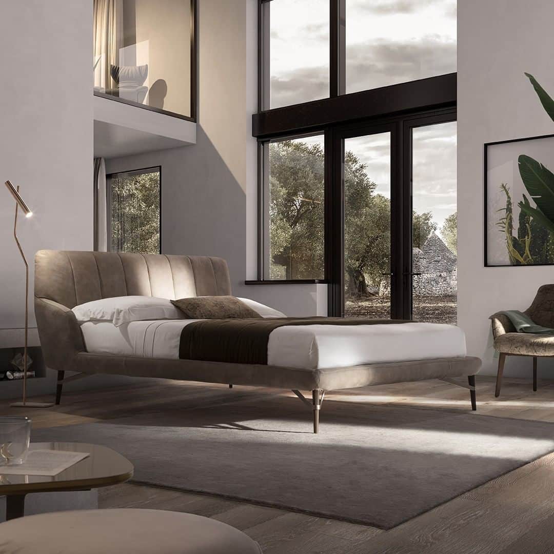 Natuzzi Officialさんのインスタグラム写真 - (Natuzzi OfficialInstagram)「Harmony and elegance both in a single piece: recalling the simple design of the '50s, the Svevo bed is really able to fill the bedroom with its classical and clean look. #Natuzzi #NatuzziItalia #comfort #elegance #design #lifestyle #style #furniture #homefurniture #madeinitaly #living #interiordesign #decor #furnituredesign #homedesign #inspiration #interior #instadesign #designlovers #italianstyle #homedecor #lovedesign #designers #designer」7月14日 19時00分 - natuzzi