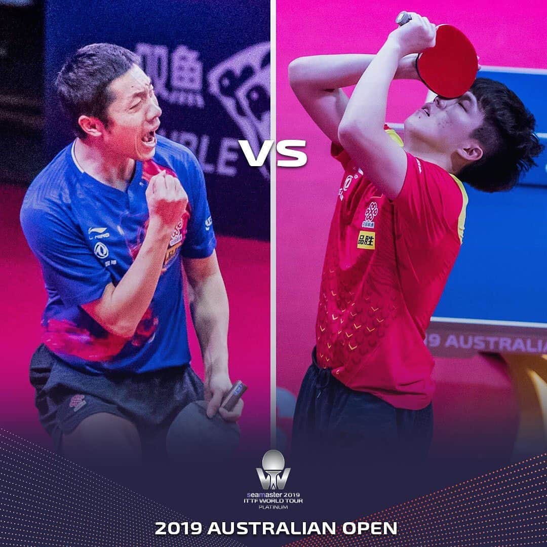 ITTF Worldさんのインスタグラム写真 - (ITTF WorldInstagram)「Emotions are running HIGH... Down Under!  Who are you cheering to men's singles victory🥇❓ Write 💫 for Xu Xin! ❤️ for Wang Chuqin! . 🎥 Now LIVE on tv.ITTF.com! 🇦🇺 #ITTFWorldTour #2019AussieOpen」7月14日 19時02分 - wtt