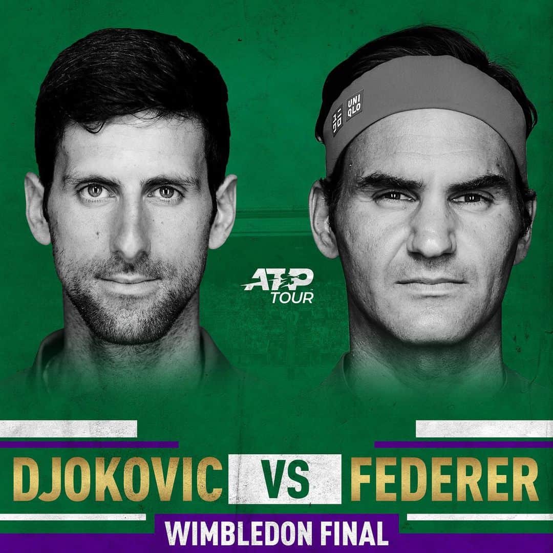 ATP World Tourさんのインスタグラム写真 - (ATP World TourInstagram)「And then there were two... Are you with Novak or Roger?  #Wimbledon | #JoinTheStory」7月14日 19時29分 - atptour