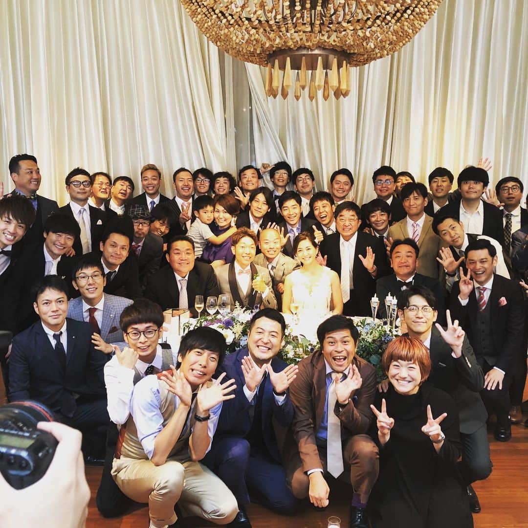 毛利大亮のインスタグラム：「最高だったよ！本当に！ おめでとうございます！！！ 2人のこの笑顔、大好きです！！！ #おめでとう！ #笑顔 #アキナ #秋山 #山名 #ヤマナの名司会！ #BIG  # RESPECT！ #POW！」