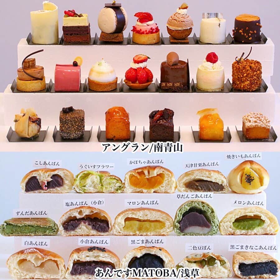 はなともさんのインスタグラム写真 - (はなともInstagram)「. . . 東京都内スイーツ食べ比べ/総集編！ . これまで取材やプライベートで いろんなスイーツの食べ比べをしてきました。 . 今回はそんな食べ比べの中でも 特に印象に残っている20種のスイーツをご紹介します。 . ⚪︎シュークリーム ⚪︎クレープ ⚪︎シフォンケーキ ⚪︎プリン ⚪︎いちご大福 ⚪︎コッペパン ⚪︎クリームソーダー ⚪︎ケーキ ⚪︎パフェ ⚪︎ドーナツ ⚪︎焼き芋 ⚪︎かき氷 ⚪︎あんぱん . 友達と一緒に巡れば いろんな種類を食べ比べできますよ！ . 夏休みもそろそろですよね！ . ぜひ食べ歩きの参考にしてくださいね！ ※販売が終了しているスイーツや すでに閉店している店舗もございます。 ご注意ください！ . . #スイーツ部 #カフェスタグラム #東京カフェ #東京スイーツ #カフェ部 #カフェ巡り #食べ比べ #かき氷 #シュークリーム #クレープ #ドーナツ #コッペパン #ケーキ #いちご大福 #東京カメラ部 #東京カフェ部 #はなとも食べ比べ」7月14日 20時32分 - hanatomo84