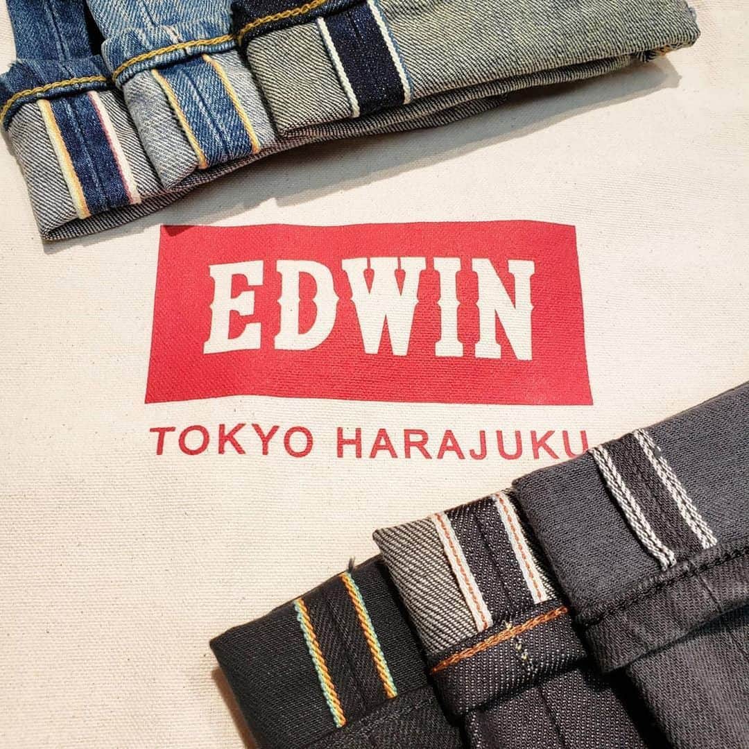 EDWINさんのインスタグラム写真 - (EDWINInstagram)「Selvedge Sunday🌈👖 @edwin_tokyo_harajuku ・・・ . 【Which colour do you like?】 We offer selvedge jeans in a variety of colours. Choose your pick!  #selvage #selvedgedenim #ootd #fashion #men #beautiful #indigo #outfit #rugged #lifestyle #menstyle#mensfashion#jeans #denim#styleformen #ruggedstyle #denimfades#denimstyle#edwin_tokyo_harajuku #edwinjapan #edwineurope #edwin #tokyo #harajuku #edwinjeans #love #fades #rainbow #cool #quote」7月14日 20時38分 - edwin_japan