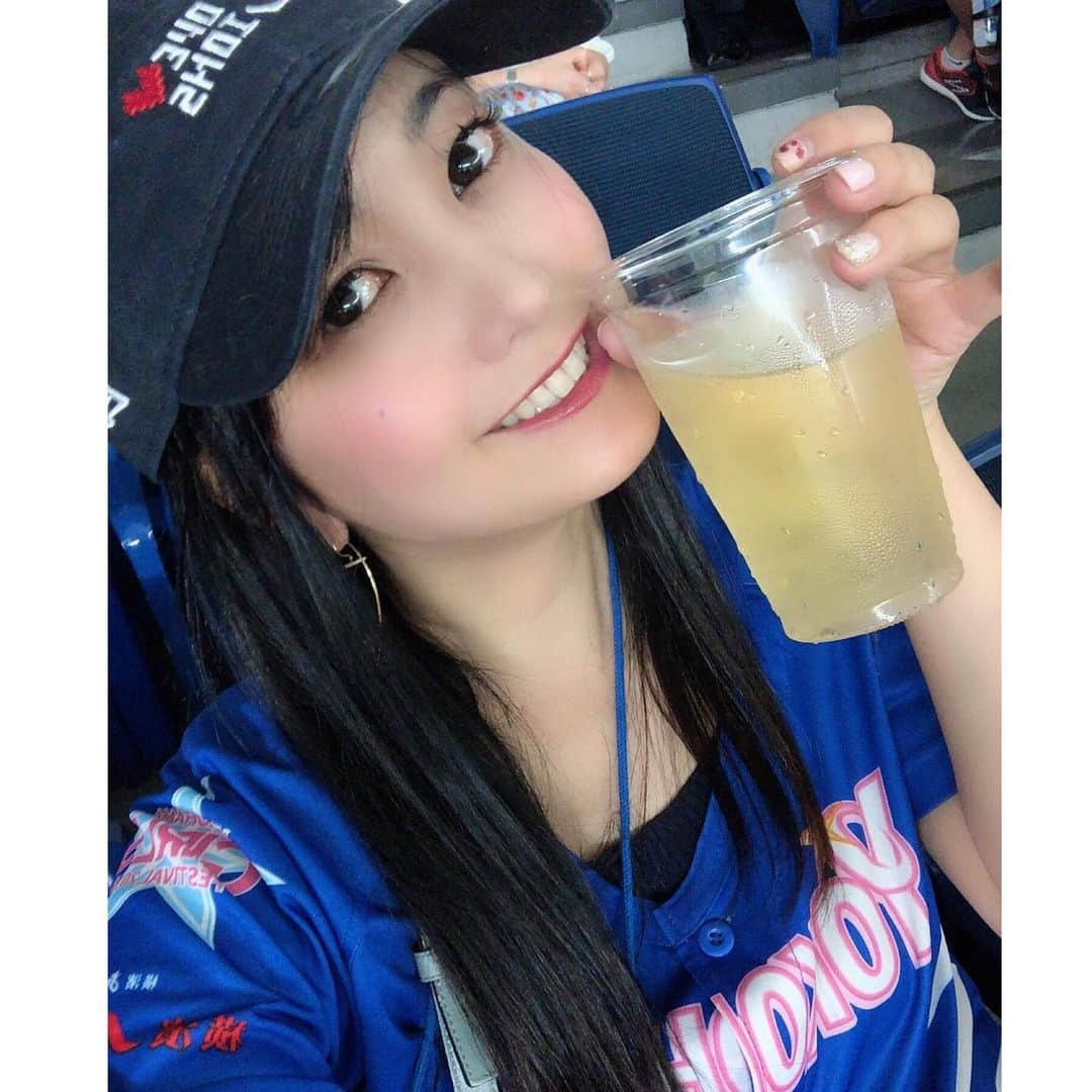 脊山麻理子さんのインスタグラム写真 - (脊山麻理子Instagram)「マイナビオールスターゲームに今年も行けました♡東京ドームがお祭りモード(=^ェ^=)ホームランダービーでの吉田正尚選手の勢い、森友哉選手の2階席まで届くホームラン凄かったなぁ♡そして原口選手のホームランに大感動🥺全球団の応援歌も聴けて野球ファンとしては最高に楽しかったです♡ #東京ドーム #マイナビオールスターゲーム2019 #みおりんと #野球観戦 #楽しかったあ」7月14日 21時54分 - mariko_seyama_milkpon