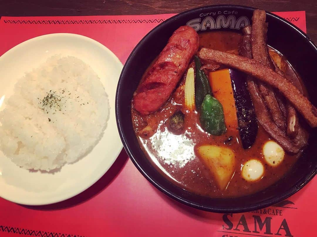 ジンソクさんのインスタグラム写真 - (ジンソクInstagram)「ハマりました。 #スープカレー #SAMA様」7月14日 22時31分 - jinstar