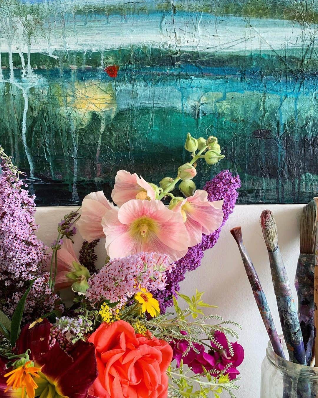 Tea and sittingのインスタグラム：「🎨🌿...It’s the last few hours of my Summer Sale as everything goes back to normal pricing at midnight GMT...You can still have a look through my ‘SALE’ highlights in my Stories for prices and pieces and if there’s something you would like just DM me and I’ll let you know if it’s still available and how we can sort everything out from there...and, yes, I ship worldwide! 😀🌎🏷 #5ftinfsummersale」