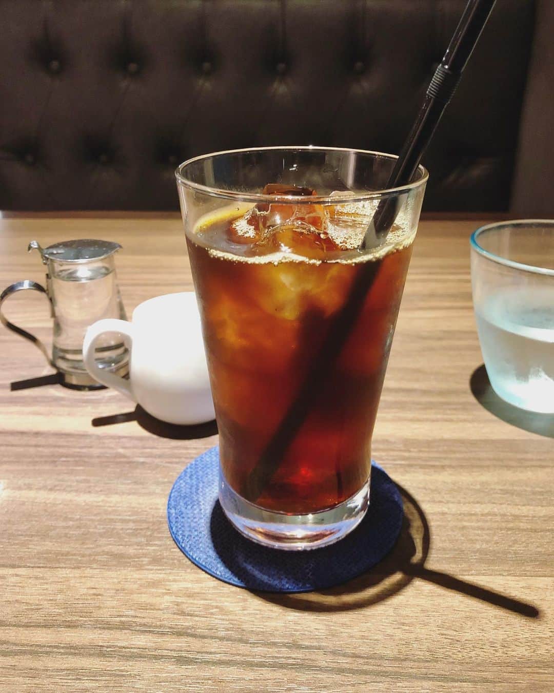 倉田雅世さんのインスタグラム写真 - (倉田雅世Instagram)「紅茶好きですが、近頃アイスコーヒーが美味しいな。 明日は早起きなので、おやすみなさい💤」7月14日 23時19分 - kuralamune