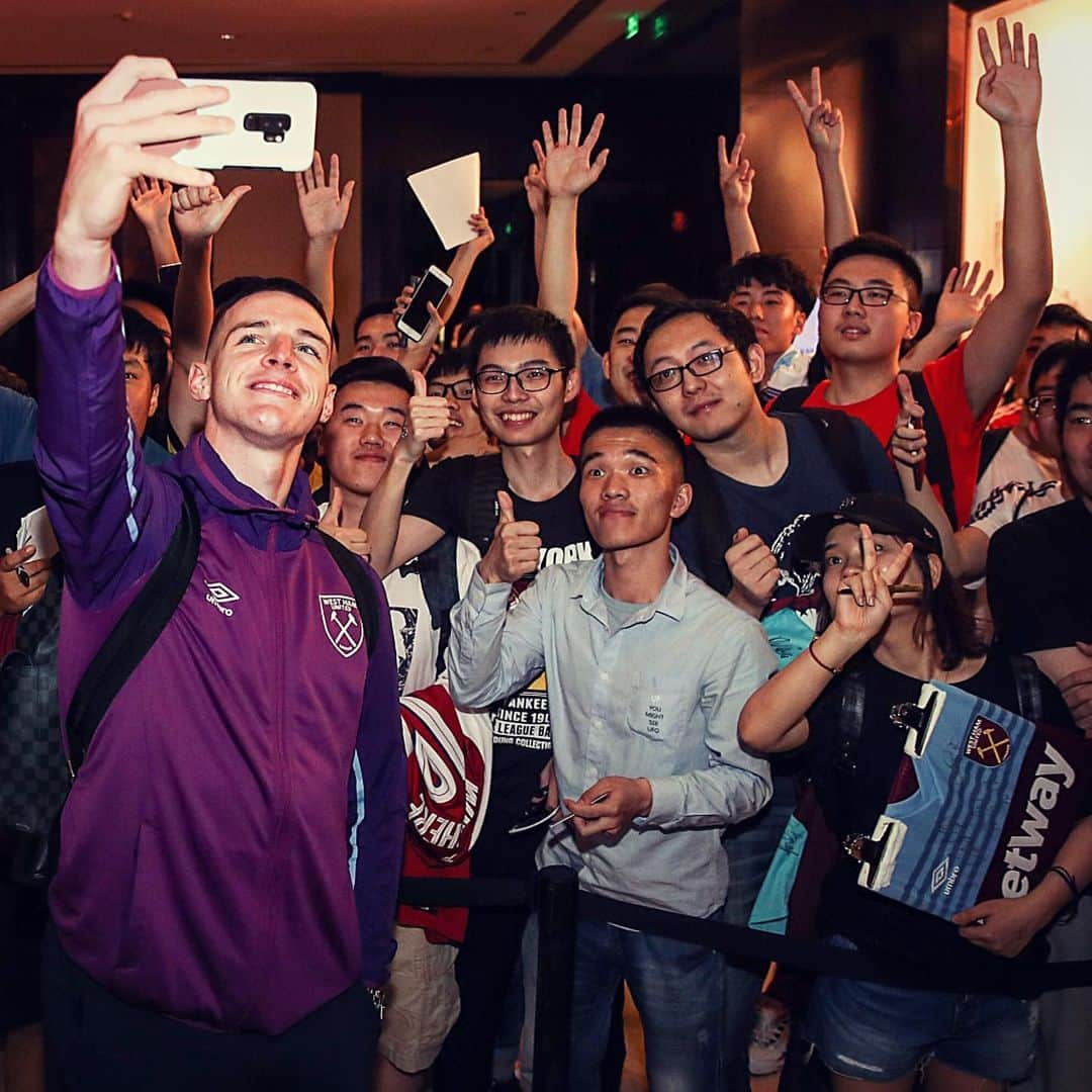 ウェストハム・ユナイテッドFCさんのインスタグラム写真 - (ウェストハム・ユナイテッドFCInstagram)「🤳 @declanrice」7月14日 23時33分 - westham