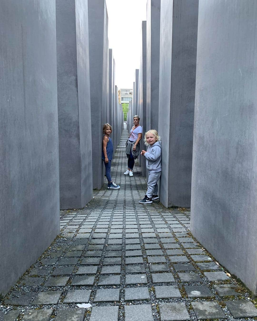 ケアリー・ハートさんのインスタグラム写真 - (ケアリー・ハートInstagram)「Berlin is one of my favorite European cities. The history that this city has is always intriguing to me. Last time I was here I traveled the city on my bike and saw where the wall was, and the land marks along with it. The holocaust memorial is a somber reminder of what happened. My wife is half Jewish (my mother in law 100%) and my children are 1/4. So scary to think what could have happened to them those years ago.」7月14日 23時54分 - hartluck