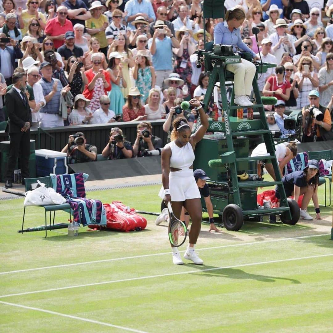 WTA（女子テニス協会）さんのインスタグラム写真 - (WTA（女子テニス協会）Instagram)「🙏👏 #Repost @serenawilliams ・・・ What a fun 2 weeks for me!! Congrats to Simona who was the best player at this year’s Wimbledon. Everyday I am a step closer! Thank you everyone for all the support I truly love you all xxx」7月15日 0時15分 - wta