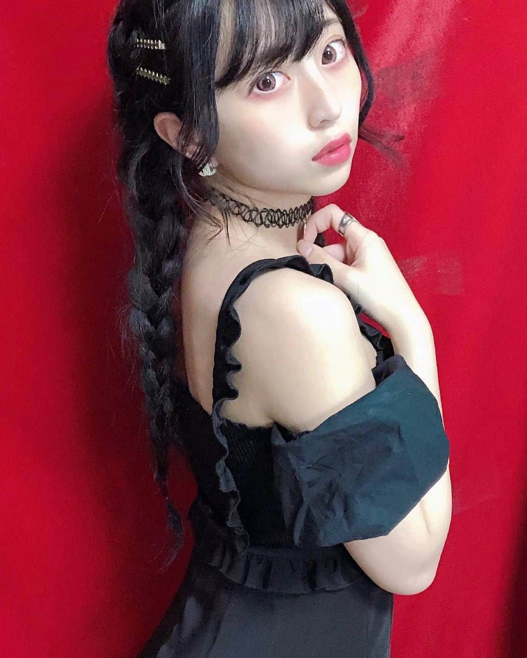 竹内星菜さんのインスタグラム写真 - (竹内星菜Instagram)「今日のお洋服...❤️ . . タイトなデザインで可愛いでしょ . . #コーデ #三つ編み #編み込み #EATME #竹内星菜 #ゼロイチ #ゼロイチファミリア #fashion #ファッション #today」7月15日 0時19分 - seina0227