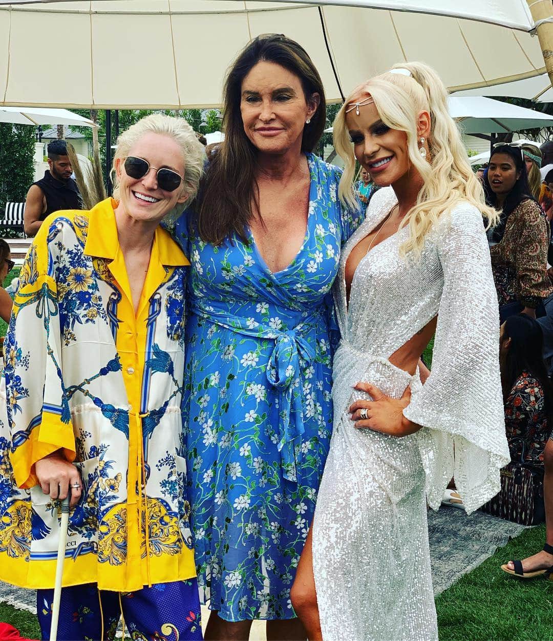 Caitlyn Jennerさんのインスタグラム写真 - (Caitlyn JennerInstagram)「The most lovely weekend celebrating true love with the wedding of @gigigorgeous and @natsgetty ! Big congratulations! The party never stops with you two!」7月15日 0時26分 - caitlynjenner