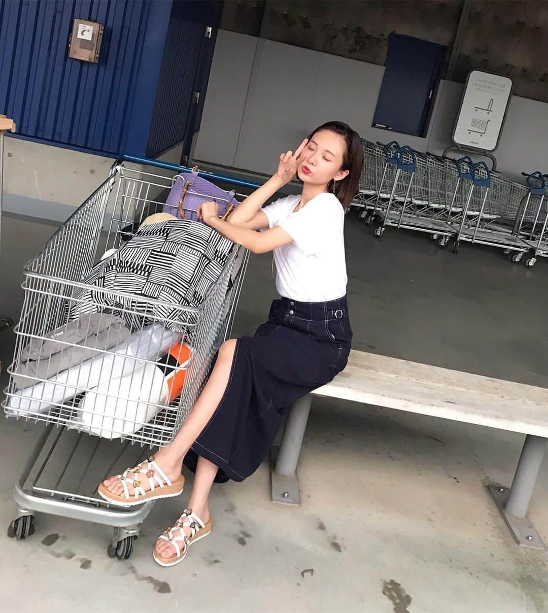 西川瑞希（みずきてぃ）さんのインスタグラム写真 - (西川瑞希（みずきてぃ）Instagram)「すっごくお久しぶりに #IKEA に行ってきたよ〜☺︎２周回ったらヘトヘト、笑 . 便利で使えるアイテムが沢山あって楽しかった♡いいお買い物でしました✨」7月15日 0時37分 - mizuki_nishikawa_