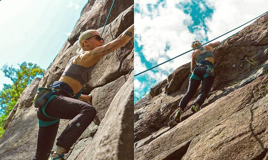 Linda Hallbergさんのインスタグラム写真 - (Linda HallbergInstagram)「Who would think.. that I would find such a big passion for something... in my 30’s. About two years ago I tried climbing for the first time. And now it has become a real passion in my life. Beeing up there, on the walls, is the best mix of freedom, challenge and true happiness. I wish that everyone could feel this feeling at some point in life ❤️」7月15日 0時43分 - lindahallberg