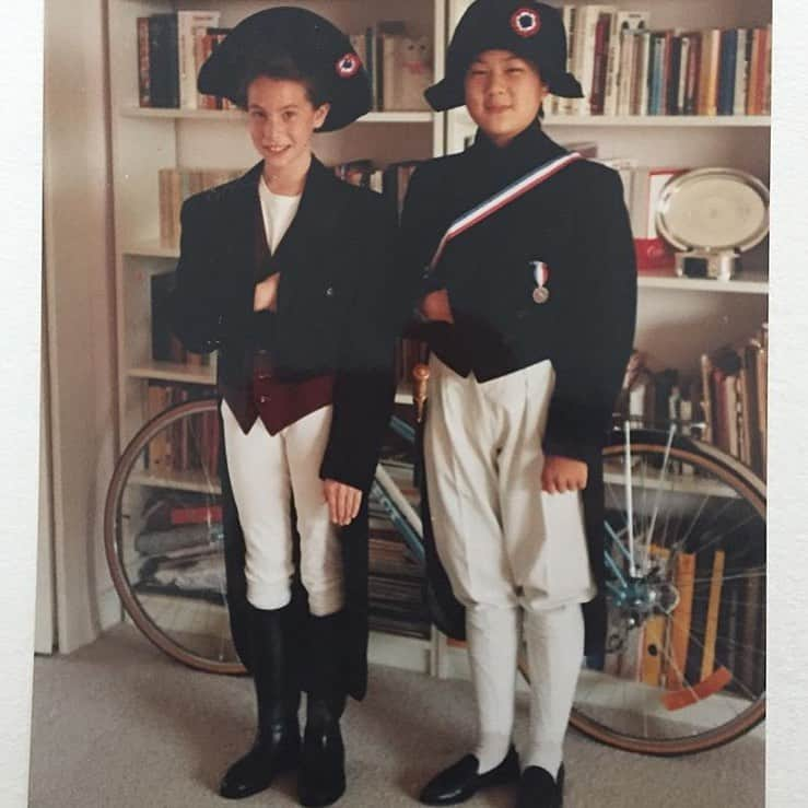 オランピアルタンさんのインスタグラム写真 - (オランピアルタンInstagram)「2 Napoleons 🇫🇷🇫🇷 #bastilleday #14juillet #bonaparte #throwback 🧨🧨」7月15日 0時48分 - olympialetan