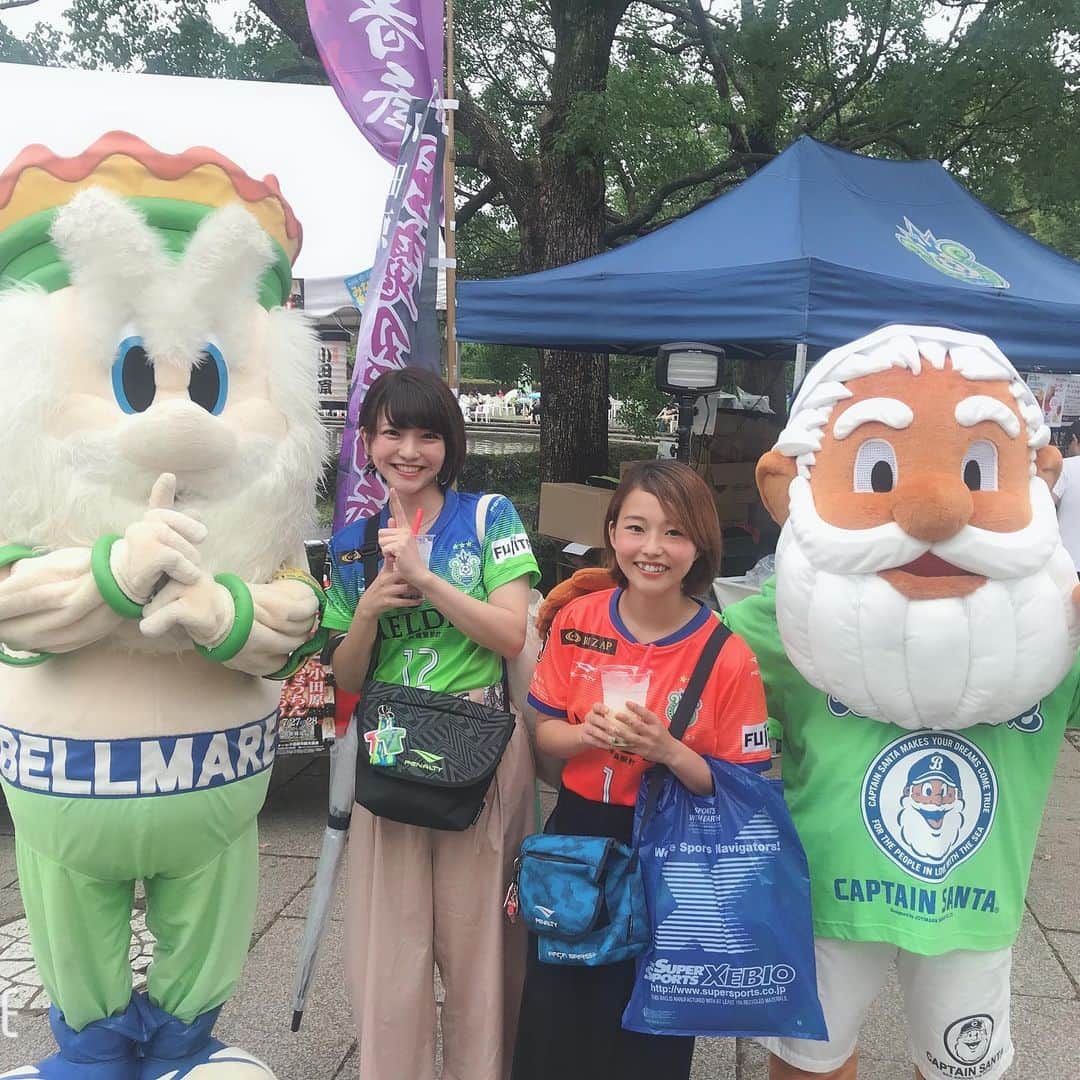 米倉れいなのインスタグラム：「#20190714 インスタもちゃんとしよ🤭🤭 #bellmare vs #visselkobe」