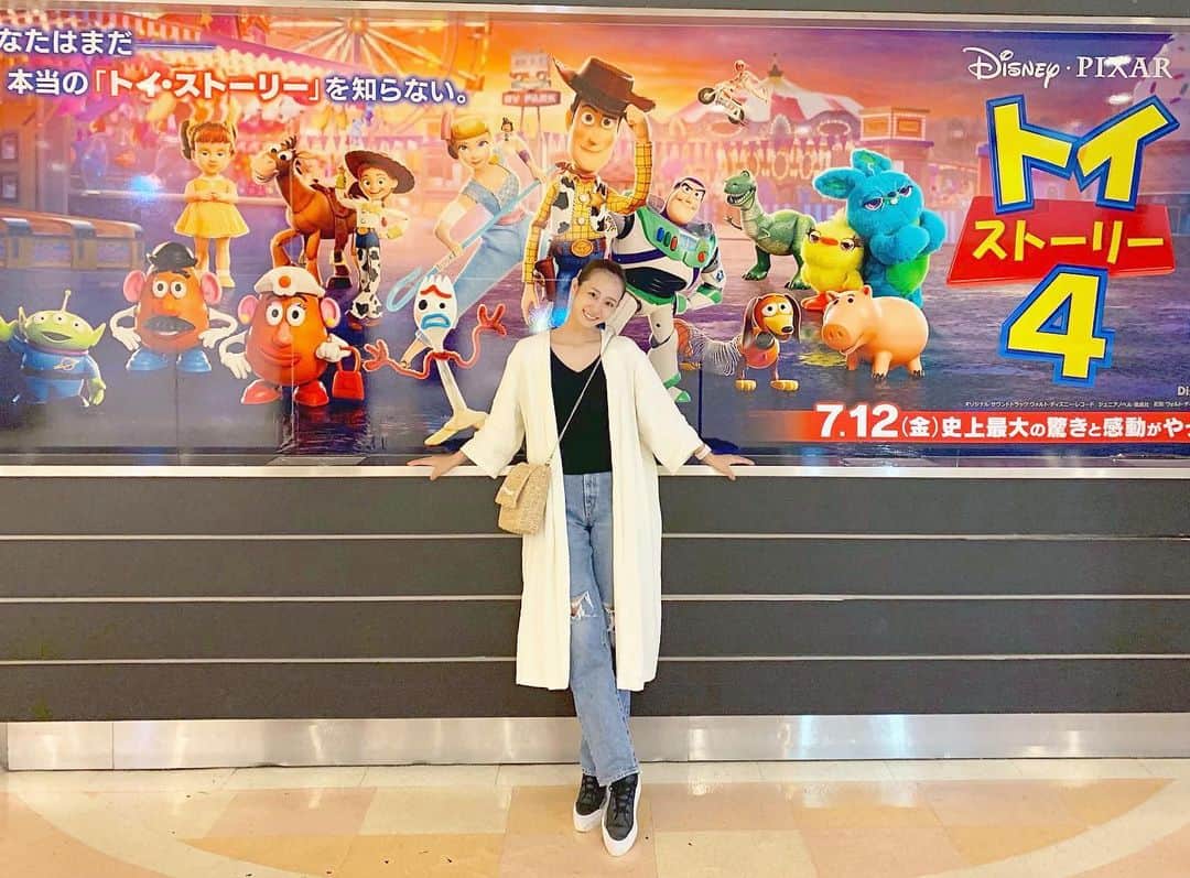 筒井萌子のインスタグラム：「* ずっと楽しみにしてたトイストーリー４🧸 面白かった〜✨1から見返したい٩( ᐛ ) ・ #筒井萌子 #女優 #actress #モデル #model #岡山  #shooting #instagood #instalike #converse #撮影 #followme #instalike #ゴルフ #ゴルフ女子 #ゴルフコーデ #골프 #좋아요반사 #좋아요그램 #좋아요환영 #데일리그램 #패션 #오오티디 #카페 #카페  #トイストーリー4  #トイストーリー」
