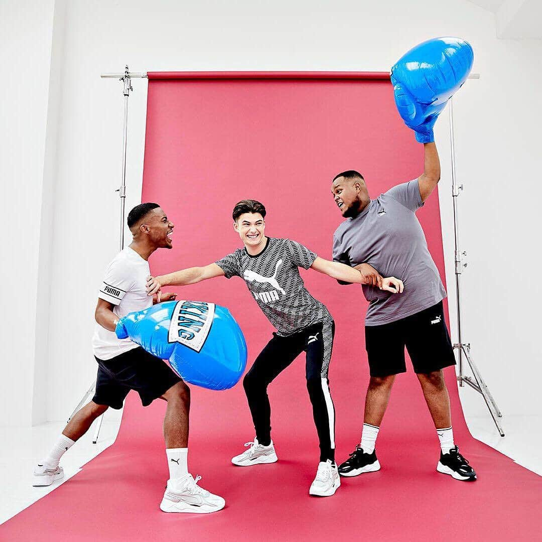 FOOTASYLUMさんのインスタグラム写真 - (FOOTASYLUMInstagram)「Knockout! Who wins @chunkz_en or @yungfilly?  The @puma RS-X Soft Case launches 16/07/19 at 8am. #footasylum #puma #rsx」7月15日 3時07分 - footasylum