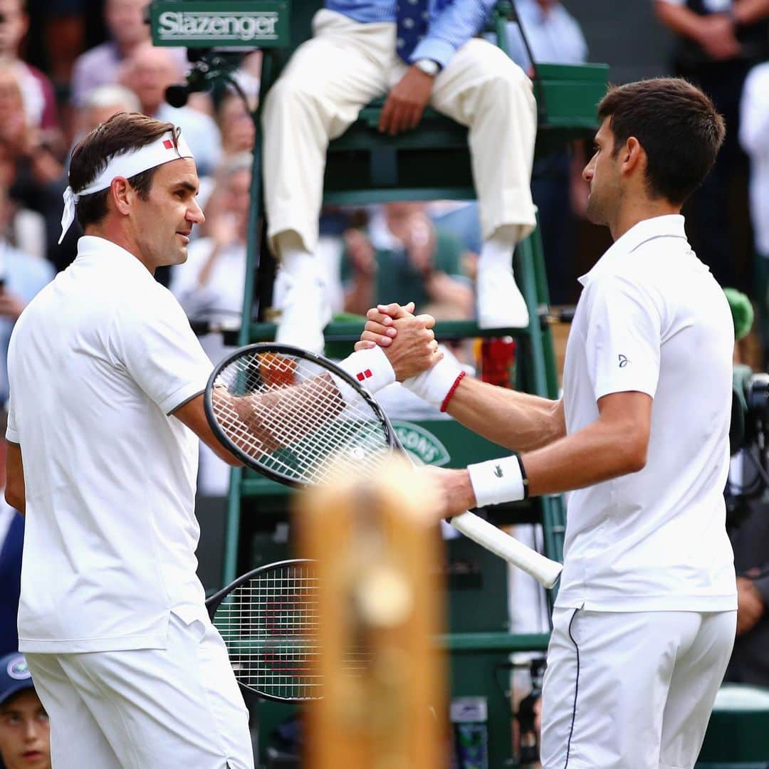 ATP World Tourさんのインスタグラム写真 - (ATP World TourInstagram)「One for the history books 🙌 Was this the greatest match in Wimbledon history?」7月15日 3時17分 - atptour