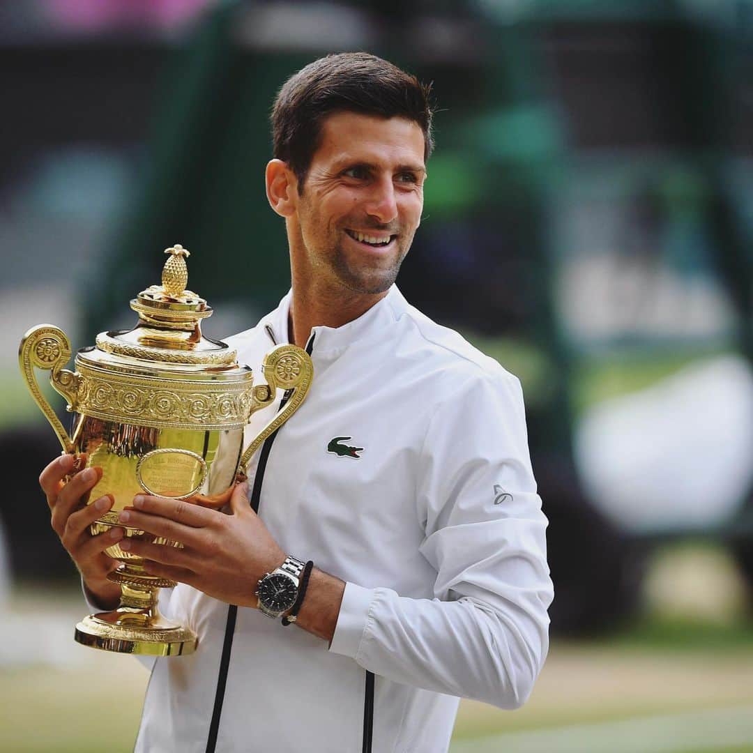 ATP World Tourさんのインスタグラム写真 - (ATP World TourInstagram)「Worth the wait👌 After 5 hours and 2 minutes, @djokernole is the 2019 @wimbledon champion 👏」7月15日 3時45分 - atptour