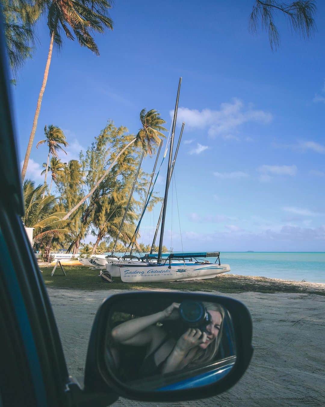 クリスタル・ハリスさんのインスタグラム写真 - (クリスタル・ハリスInstagram)「⁣⁣ Mildly (ok, severely) obsessed with Aitutaki’s lagoon 💦 ⁣⁣ ⁣⁣ I took a lot of my own photos this trip. It was a fun change to be the photographer and I love my little trusty canon. ⁣⁣ ⁣⁣ This trip is definitely one for the books.⁣⁣ ⁣⁣ Thank you @cookislands ⁣⁣ ⁣⁣ #aitutaki #beautifuldestinations #explore #islandlife #vacation #cookislands #islandlife #bestplaceonearth #beachshoot #sand #beachlife #travel #summer #beachside #ocean #sea #paradiseonearth #paradisefound #adventure #landscape #igtravel #lagoon #onefootisland #photography #selfie #sailboat」7月15日 4時37分 - crystalhefner