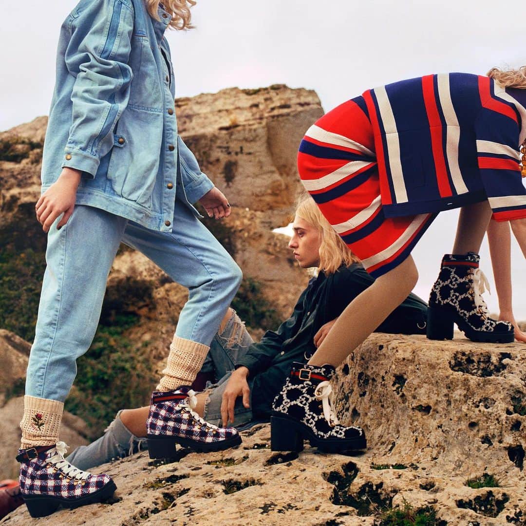 Saks Fifth Avenueのインスタグラム：「JUST IN: The @gucci Pre-Fall 2019 Collection. @alessandro_michele’s latest take on the label’s signature prints is available now at Saks. #SaksStyle」
