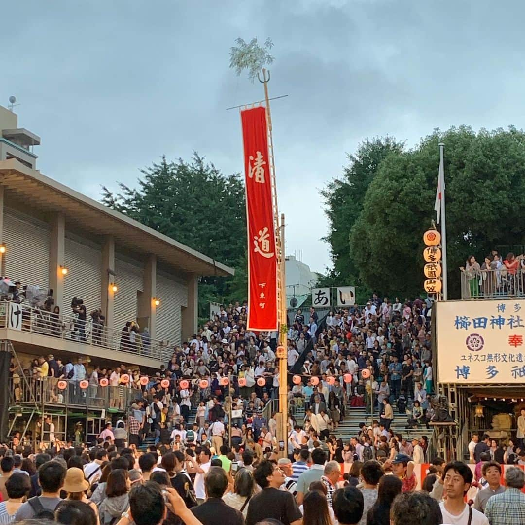 安倍宏行さんのインスタグラム写真 - (安倍宏行Instagram)「#山笠」7月15日 5時46分 - higeabe