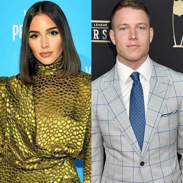 E! Onlineさんのインスタグラム写真 - (E! OnlineInstagram)「It's not just the weather that's hot this summer: Things are heating up between Olivia Culpo and Carolina Panthers' Christian McCaffrey. 🔥Link in bio for everything we know about this new romance. (📷: Getty Images, FilmMagic)」7月15日 6時03分 - enews