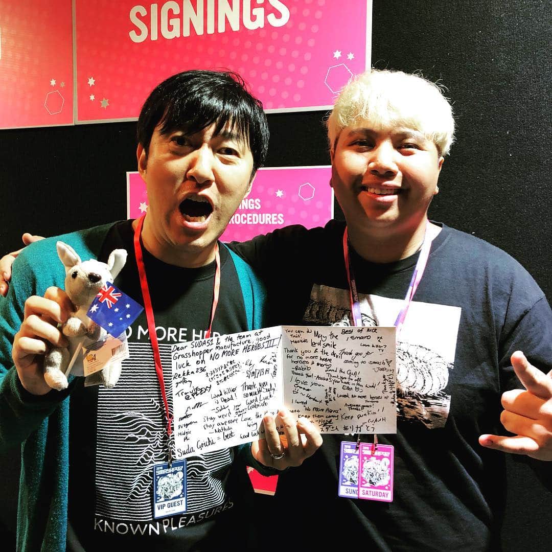須田剛一のインスタグラム：「SAYONARA Sydney.  Minna ARIGATO!」