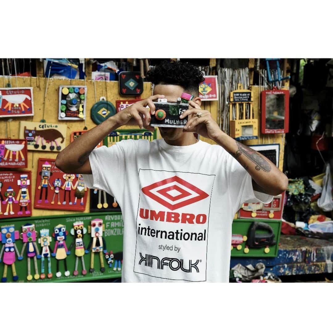 のインスタグラム：「【 COMMING SOON... 】⁠ " UMBRO × KINFOLK " New Collection⁠ .⁠ @umbro⁠ @kinfolklife⁠ .⁠ #ジャーナルスタンダード⁠ #journalstandard⁠ #umbro⁠ #kinfolklife⁠ #baycrews⁠ #mens」