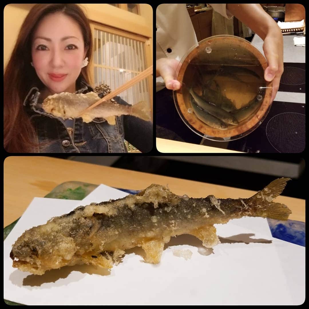 今堀恵理さんのインスタグラム写真 - (今堀恵理Instagram)「名古屋のミシュラン2つ星🌟🌟、食べログ日本全国総合ランキング１位（2019年7月）の名店 『天風良　にい留』さんに行って来ました 最初から最後まで大将の　@tempura_niitome  さんが１人で作って下さいます😍。１日１回転なの！ 何とも贅沢だしおもてなしが素晴らしいです 今まで食べた事の無いふんわりとした食感と軽さに驚きでした❗ 衣はサクサクだし食材の香りや甘さも口に広がります 大将の人柄がまた良くて楽しかったです💕 また行きたいけど予約がなかなか取れないの。そりゃそうだね。次はいつ行けるかな？ とにかく素敵なお食事と素敵な時間でした  #日本の名店 　#nagoyafood  #tempura  #ミシュラン2つ星 　#にい留　#美味しい　#和食　#ヤバスタグラム　#グルメ巡り　#レジェンド　#イケメンシェフ　#天風良にい留　#食べログ4超え」7月15日 7時59分 - eriimahori