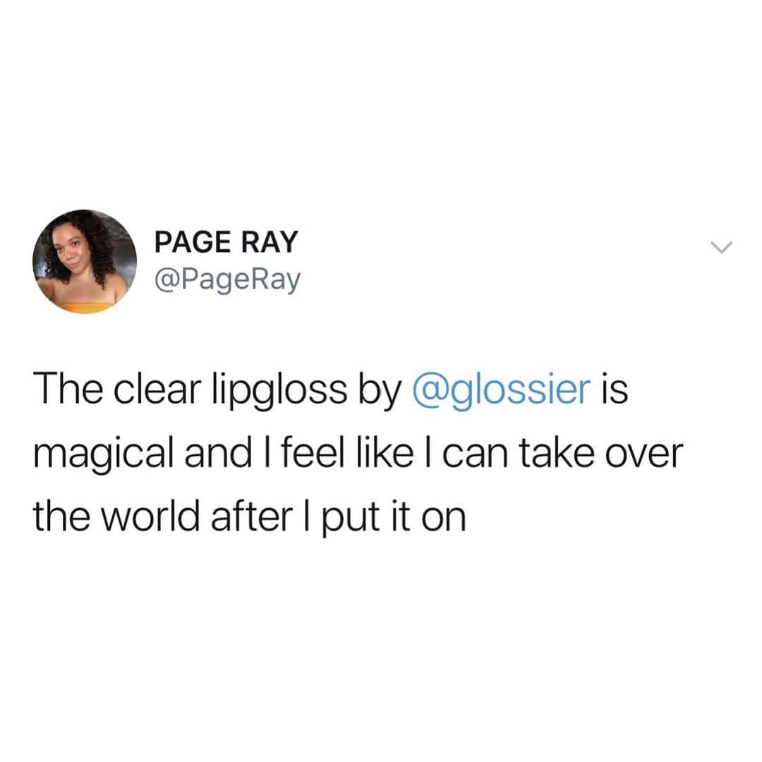Glossierさんのインスタグラム写真 - (GlossierInstagram)「Feelings about Glossier lip gloss ➡️」7月15日 8時11分 - glossier