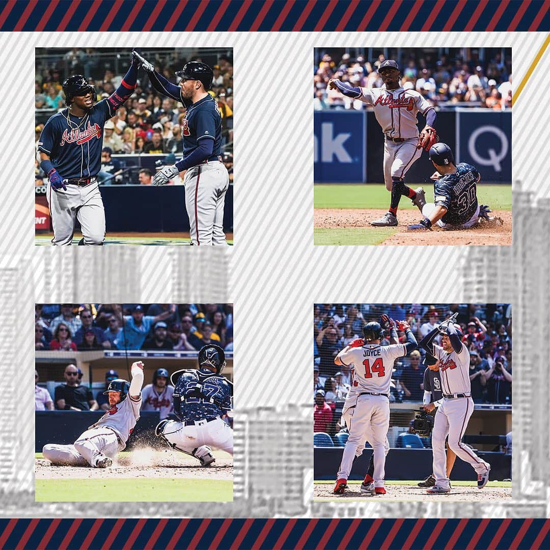 アトランタ・ブレーブスさんのインスタグラム写真 - (アトランタ・ブレーブスInstagram)「“Don’t act like you’re not impressed” 🧹🧹 #ChopOn」7月15日 8時45分 - braves