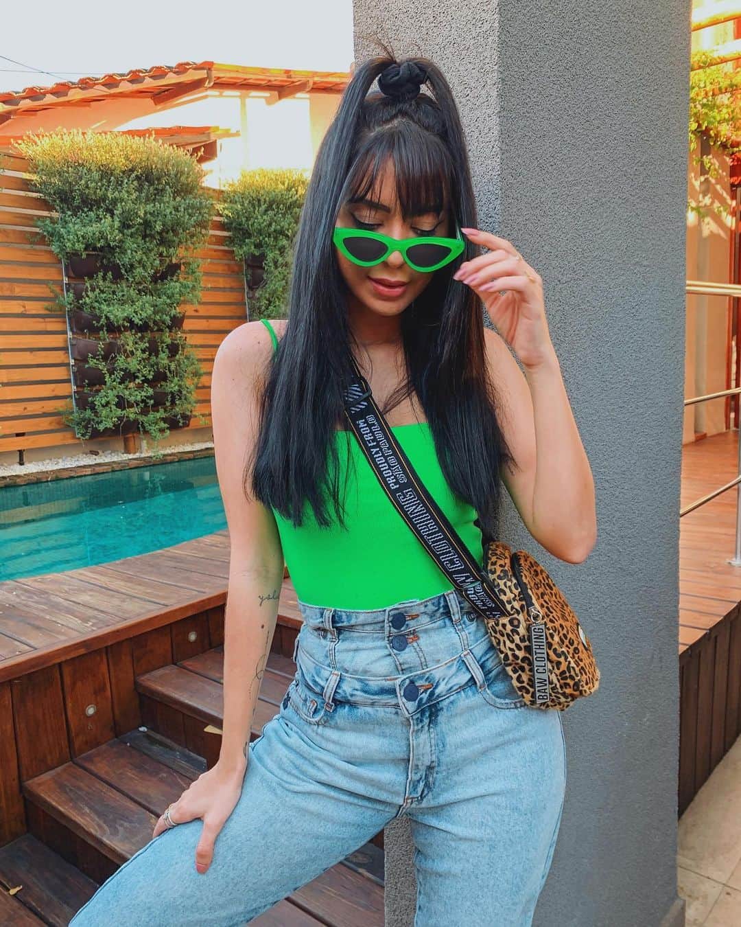 Gabriela Salesのインスタグラム：「Pra não dizer que não vim aqui hoje 💚💚」