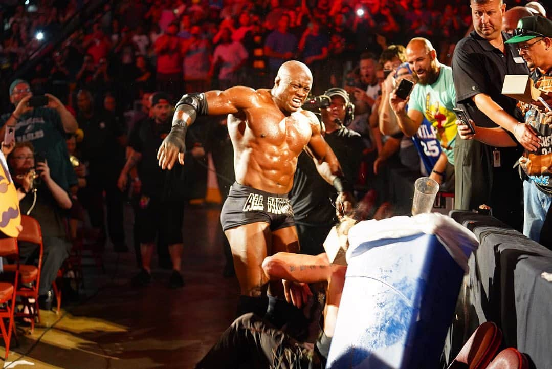 WWEさんのインスタグラム写真 - (WWEInstagram)「It’s was pure carnage between @bobbylashley & #BraunStrowman, who was the  Last Man Standing at #ExtremeRules!」7月15日 10時18分 - wwe