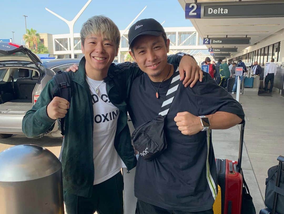 武尊さんのインスタグラム写真 - (武尊Instagram)「アメリカ修行終了🇺🇸 濃くて良い時間過ごせました！ 良いトレーニング出来て 心もリフレッシュ出来た。 復帰に向けてもっと仕上げていきます💪 感謝🙏✨」7月15日 10時18分 - k1takeru