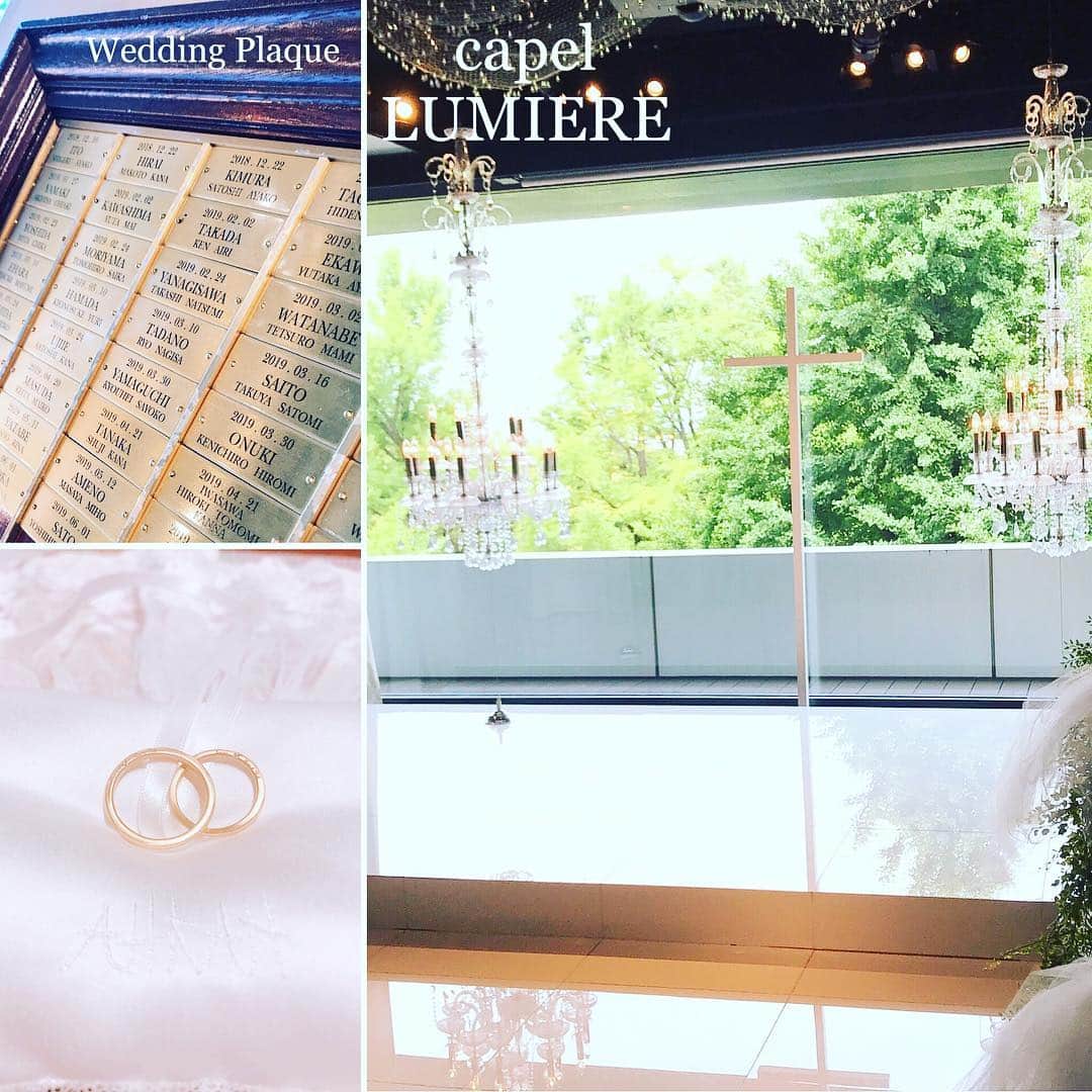のインスタグラム：「♥ ￣￣￣￣￣￣￣￣￣￣ @montereyweddingをフォローして 『 #モントレ花嫁 』『 #ホテルモントレ』の タグをつけて投稿してくださいね＊*. . 緑の光あふれるチャペル🔔 ウェディングプラーク✨リング💍 . ---------- @hotelmontereyyokohama.bridal . ◆ホテルモントレ公式HPはこちら* ‪https://www.monterey-wedding.jp‬ . #モントレ #モントレ花婿 #dressy花嫁 #プレ花嫁 #marry花嫁 #卒花 #marryxoxo #wedding #weddingceremony #weddingreception #weddingparty #weddingdress #dress #flower #capel#yokohama #日本中のプレ花嫁さんと繋がりたい #結婚式 #ウェディングプラーク #披露宴 #ホテルウェディング #リング#チャペル #横浜#横浜花嫁 #みなとみらい #令和婚」