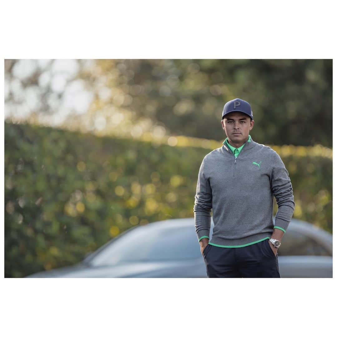 リッキー・ファウラーのインスタグラム：「Celebrating 10 years with @pumagolf by launching the X Collection this week… time flies when you’re having fun 🙌 Link in bio to check it out #PUMAXcollection」