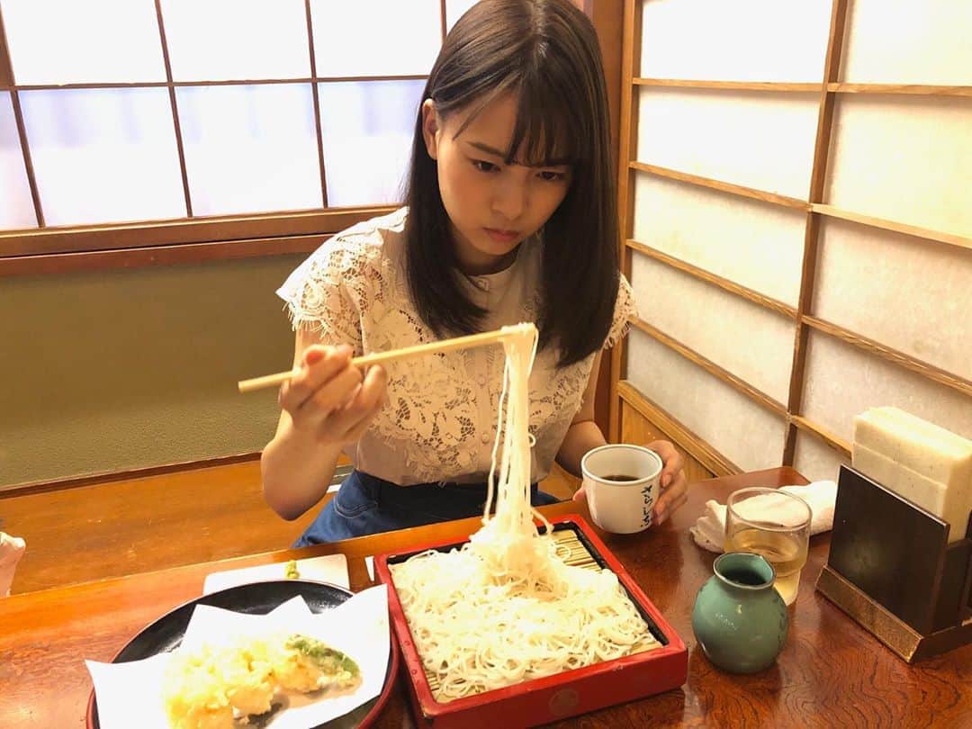 新條由芽さんのインスタグラム写真 - (新條由芽Instagram)「お休みだったので お蕎麦食べてきました︎︎☺︎﻿」7月15日 20時14分 - yume_shinjo